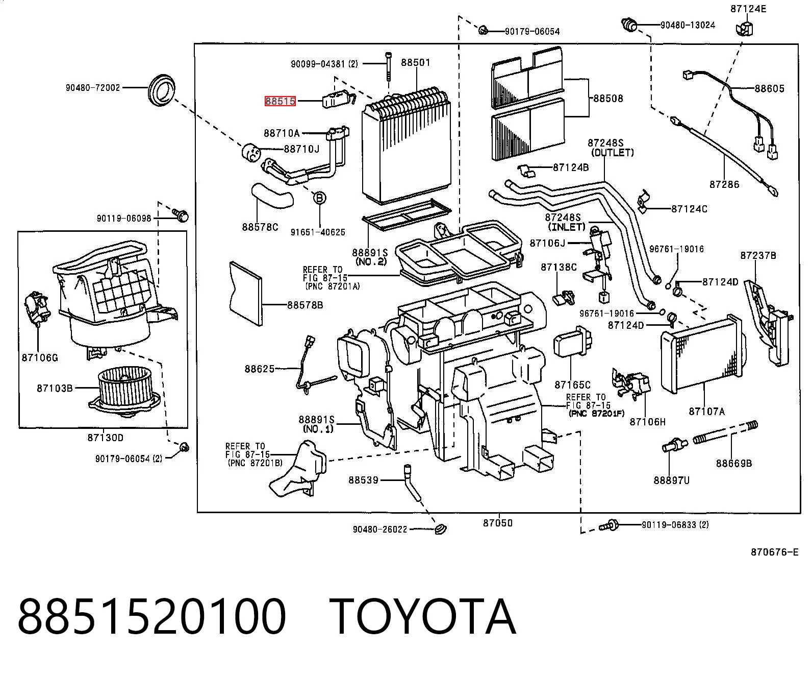 8851520100 Toyota