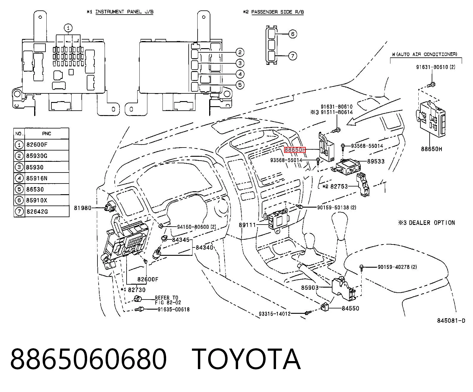 8865060680 Toyota