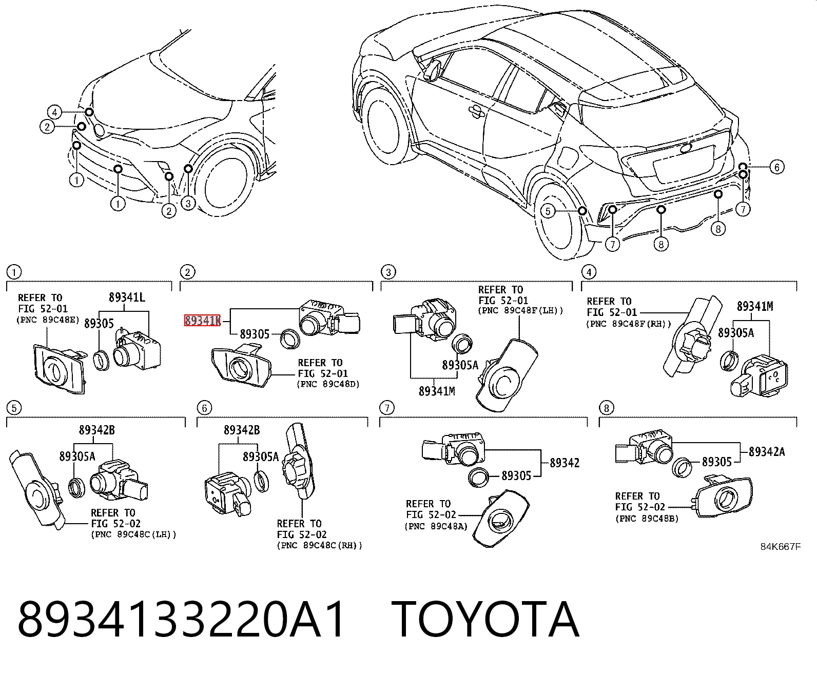 8934133220A1 Toyota