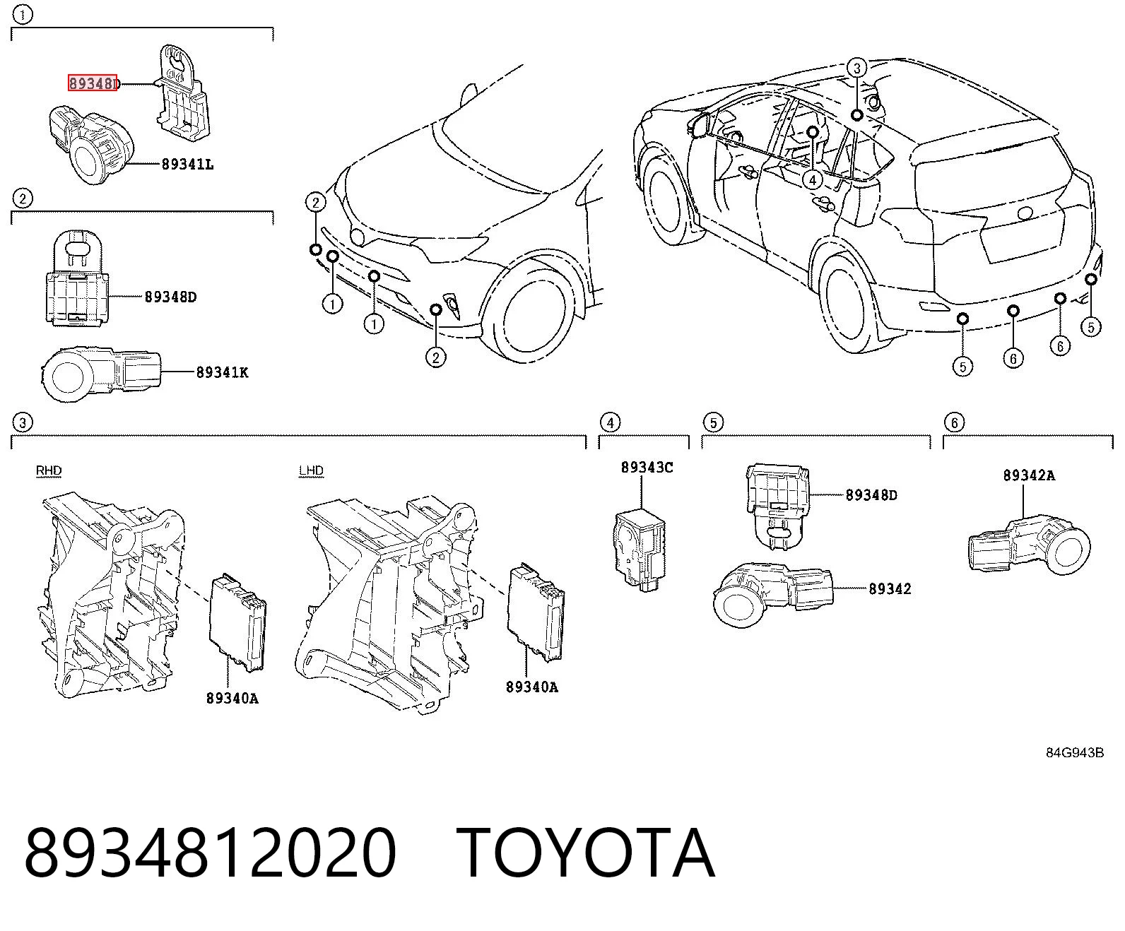 8934812020 Toyota
