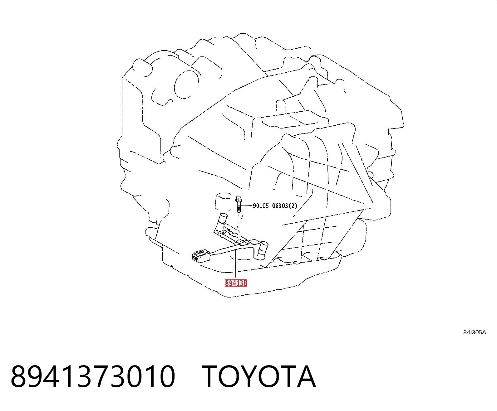 8941373010 Toyota Czujnik prędkości
