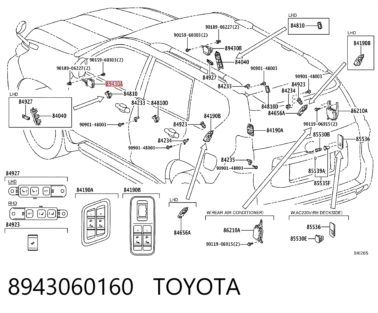 8943060160 Toyota