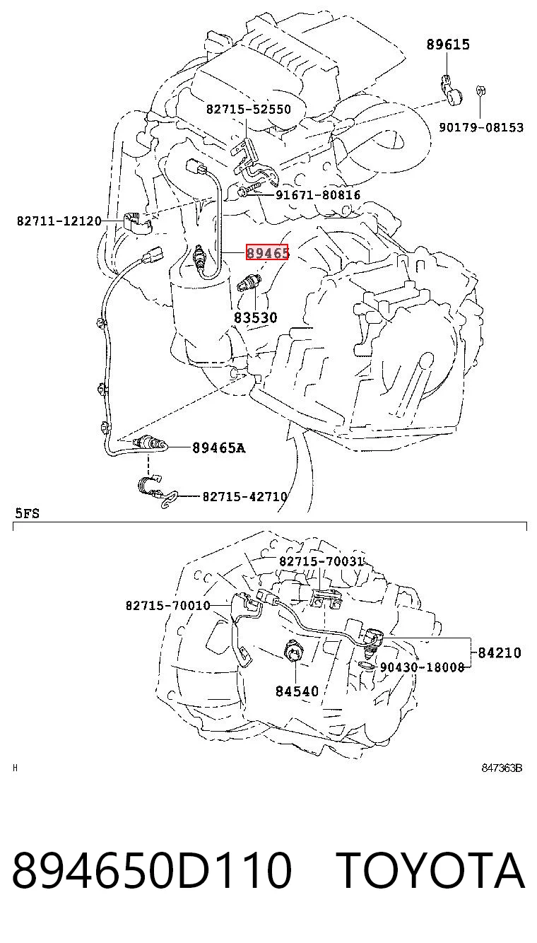 894650D110 Toyota