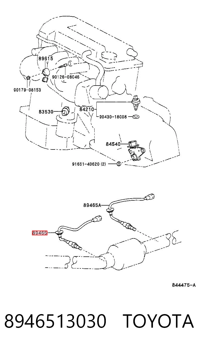 8946513030 Toyota