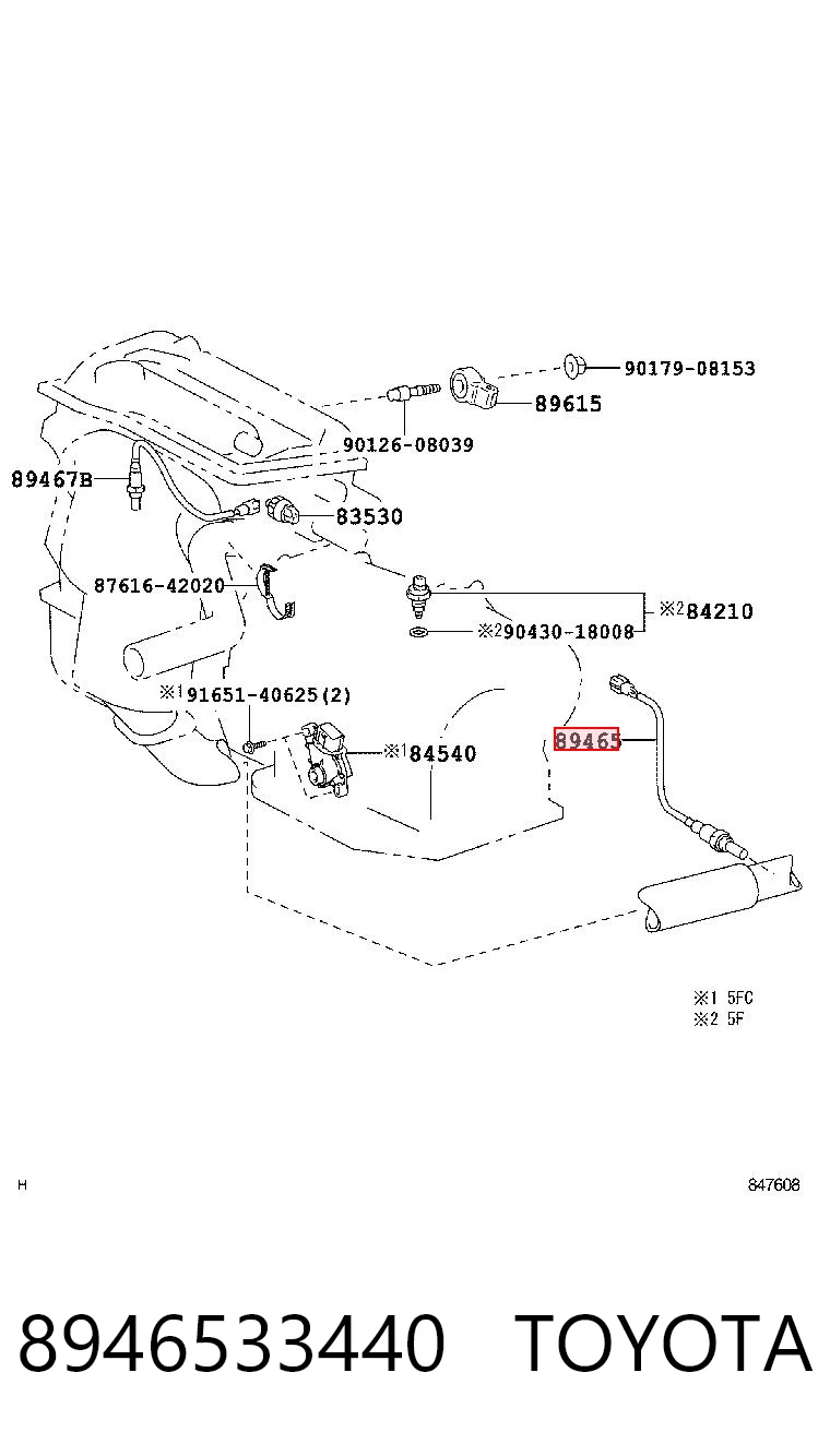 8946533440 Toyota