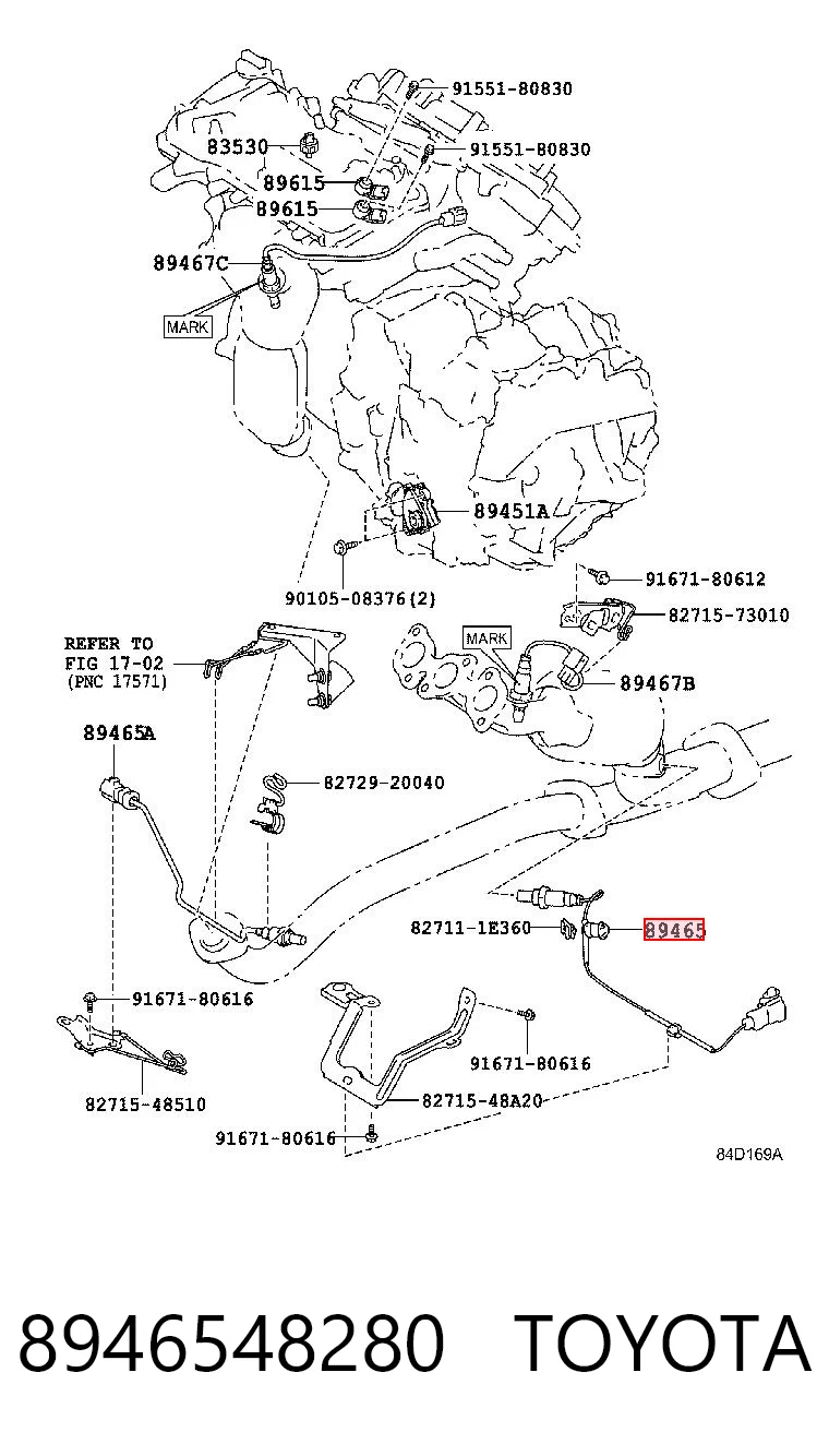8946548280 Toyota