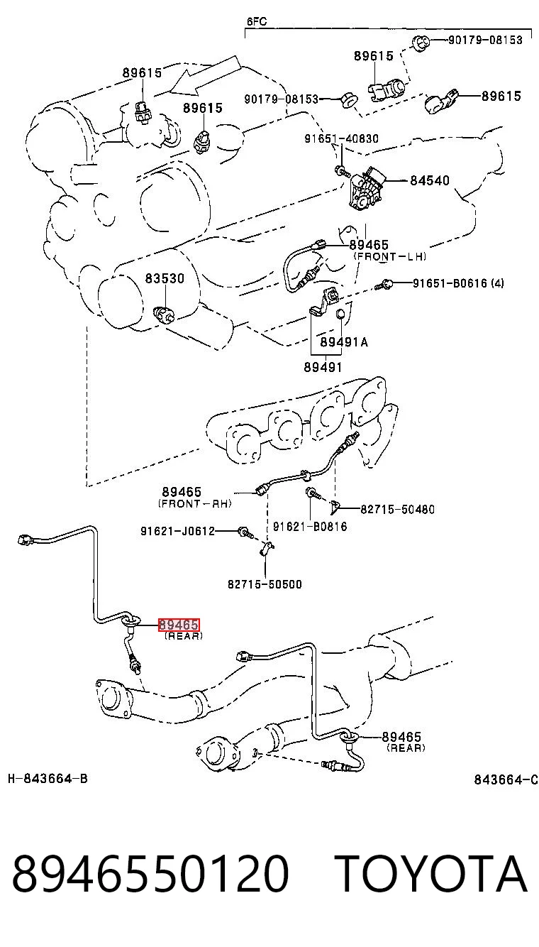 8946550120 Toyota