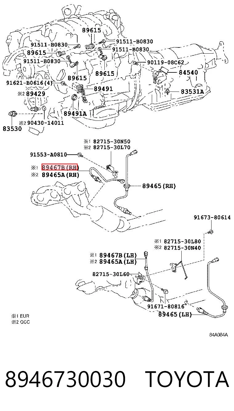 8946730030 Toyota