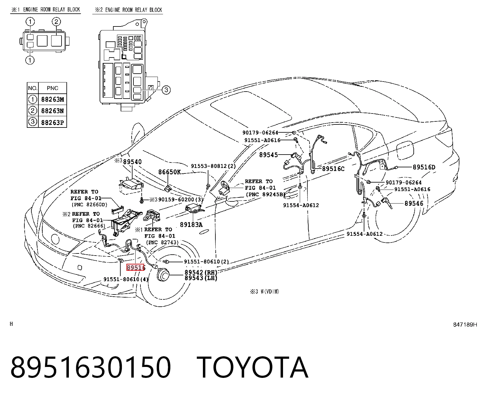 8951630150 Toyota