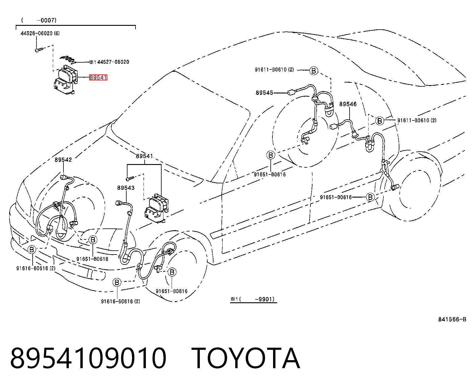 Kupić Sterownik ABS  hydrauliczny Toyota Avensis  T22 w dobrej cenie