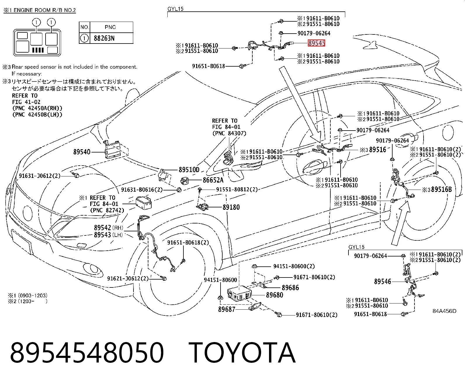 8954548050 Toyota