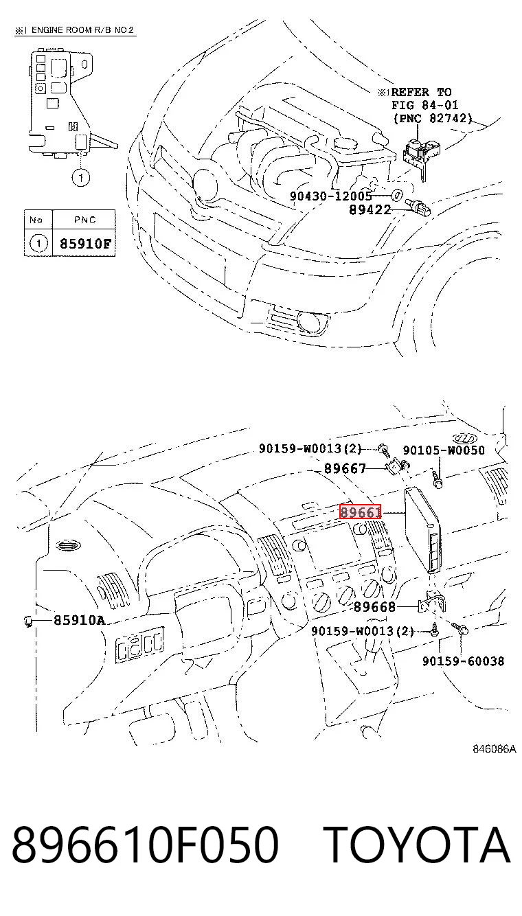 896610F050 Toyota