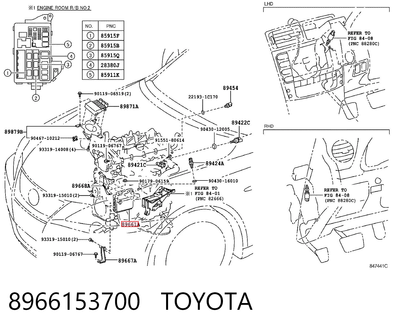 8966153700 Toyota