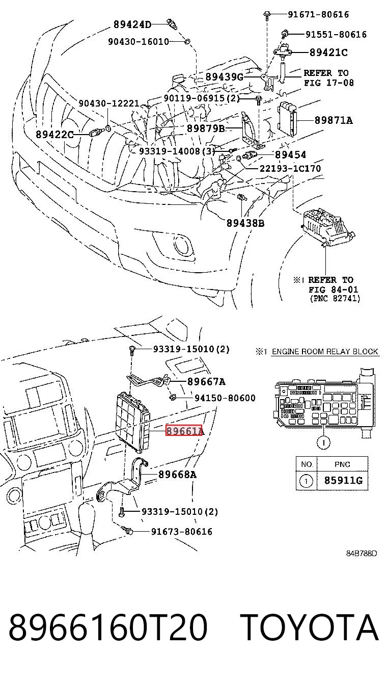 8966160T20 Toyota
