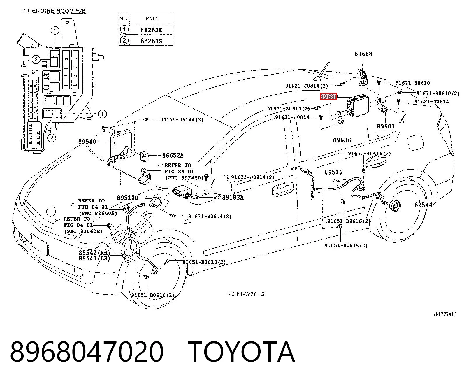8968047020 Toyota