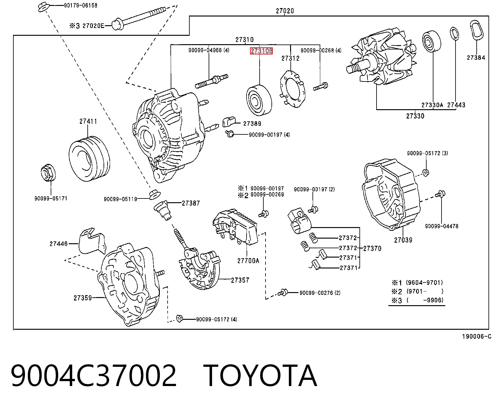 Kupić Łożysko alternatora Suzuki Jimny  FJ w dobrej cenie
