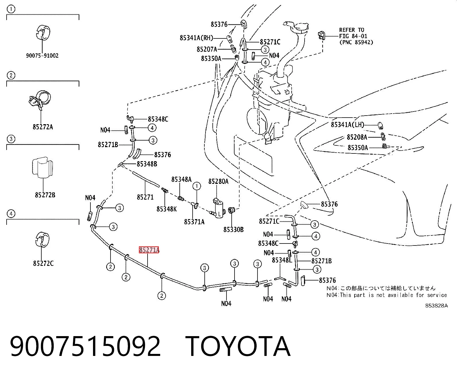 9007515092 Toyota