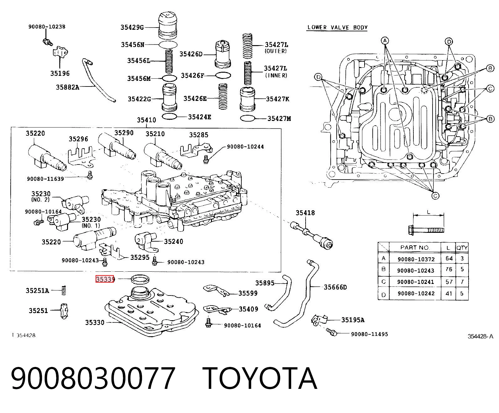9008030077 Toyota