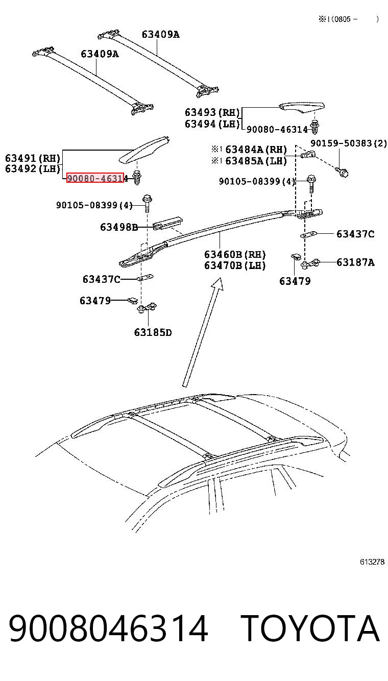 9008046314 Toyota