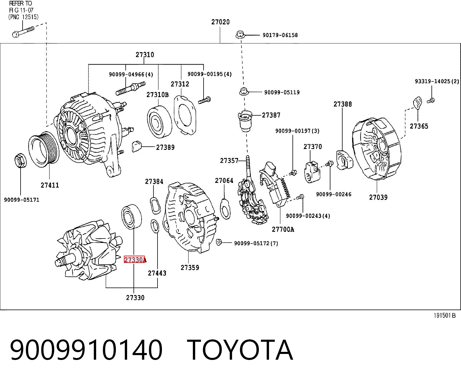 9009910140 Toyota