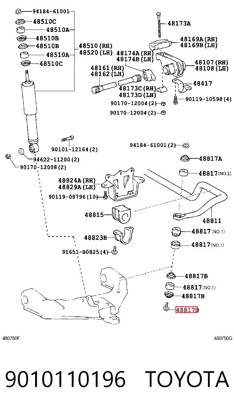 9010110196 Toyota