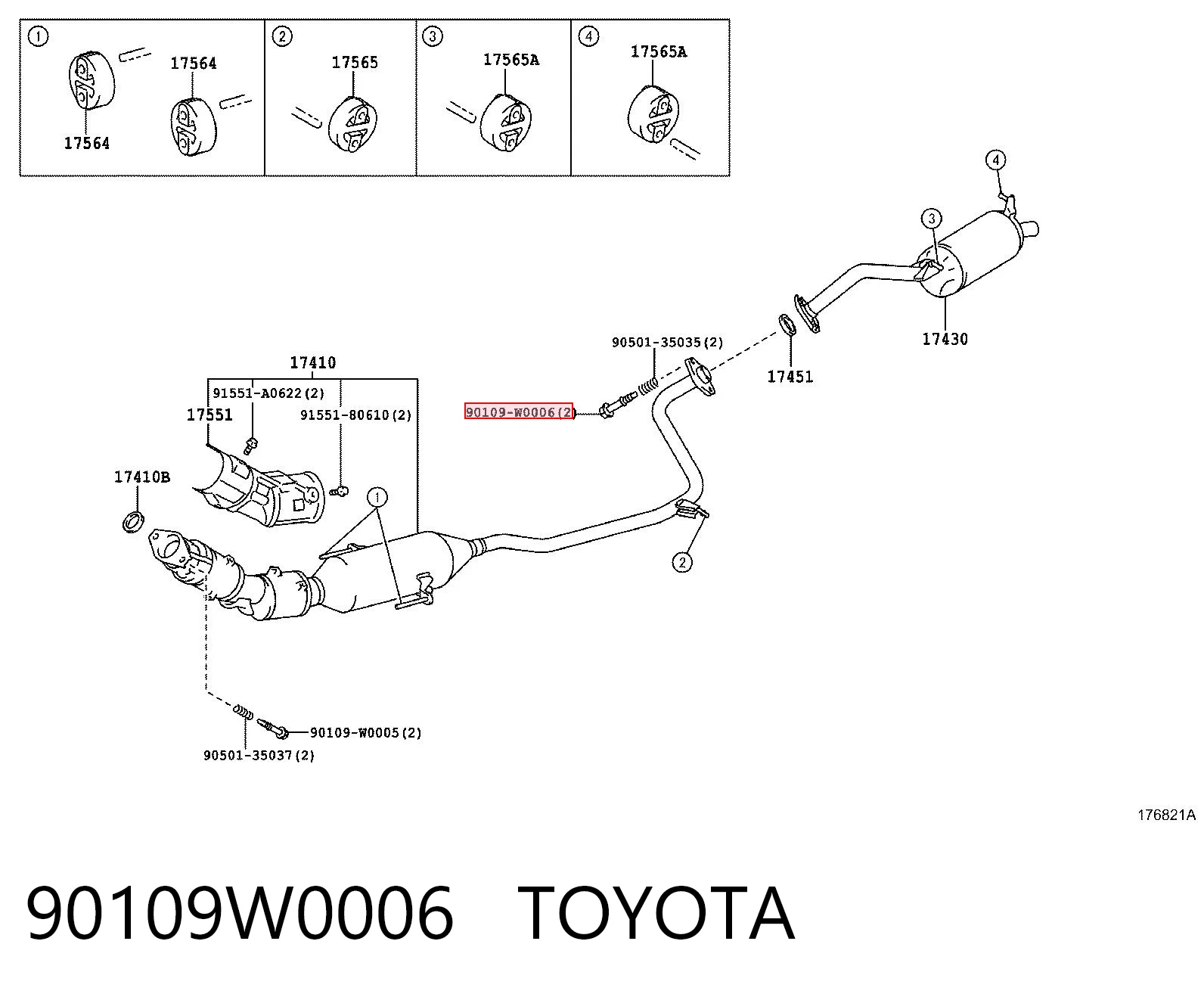 90109W0006 Toyota