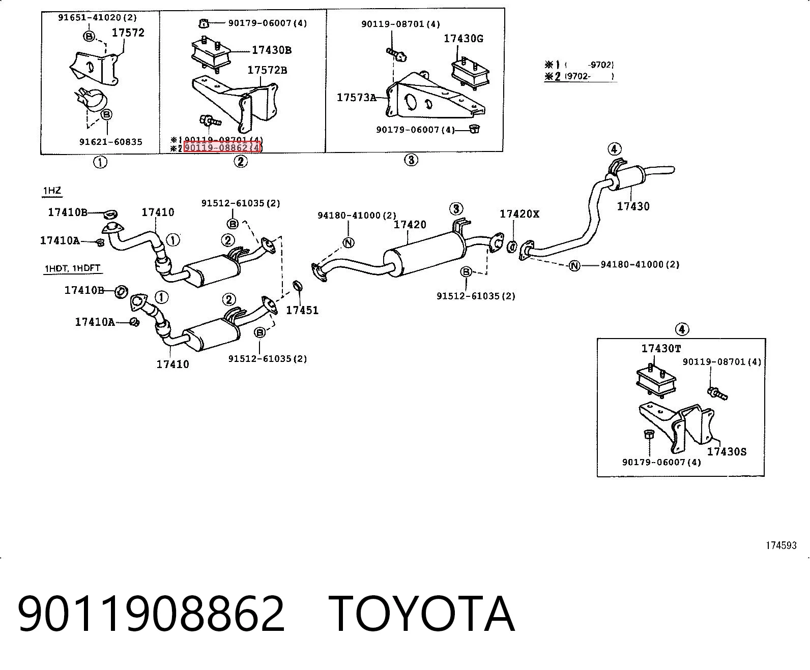 9011908862 Toyota