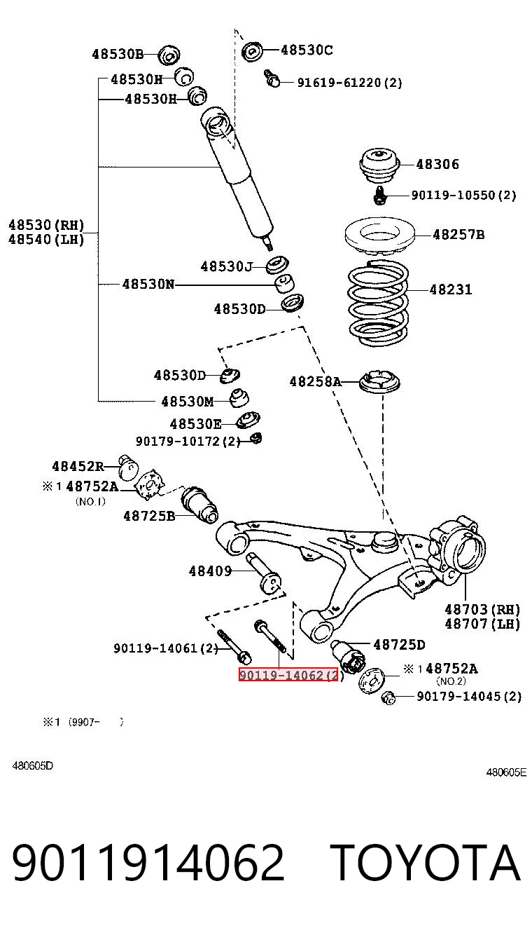9011914062 Toyota