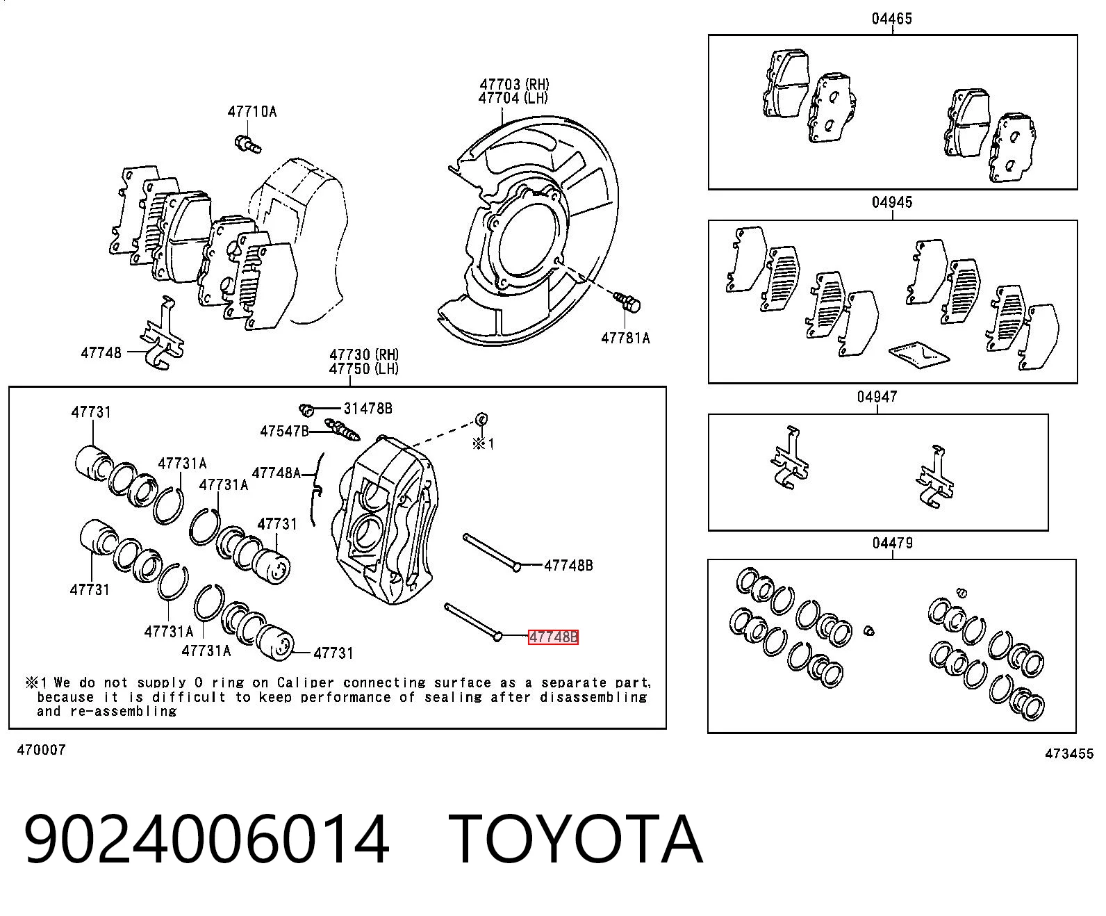 9024006014 Toyota
