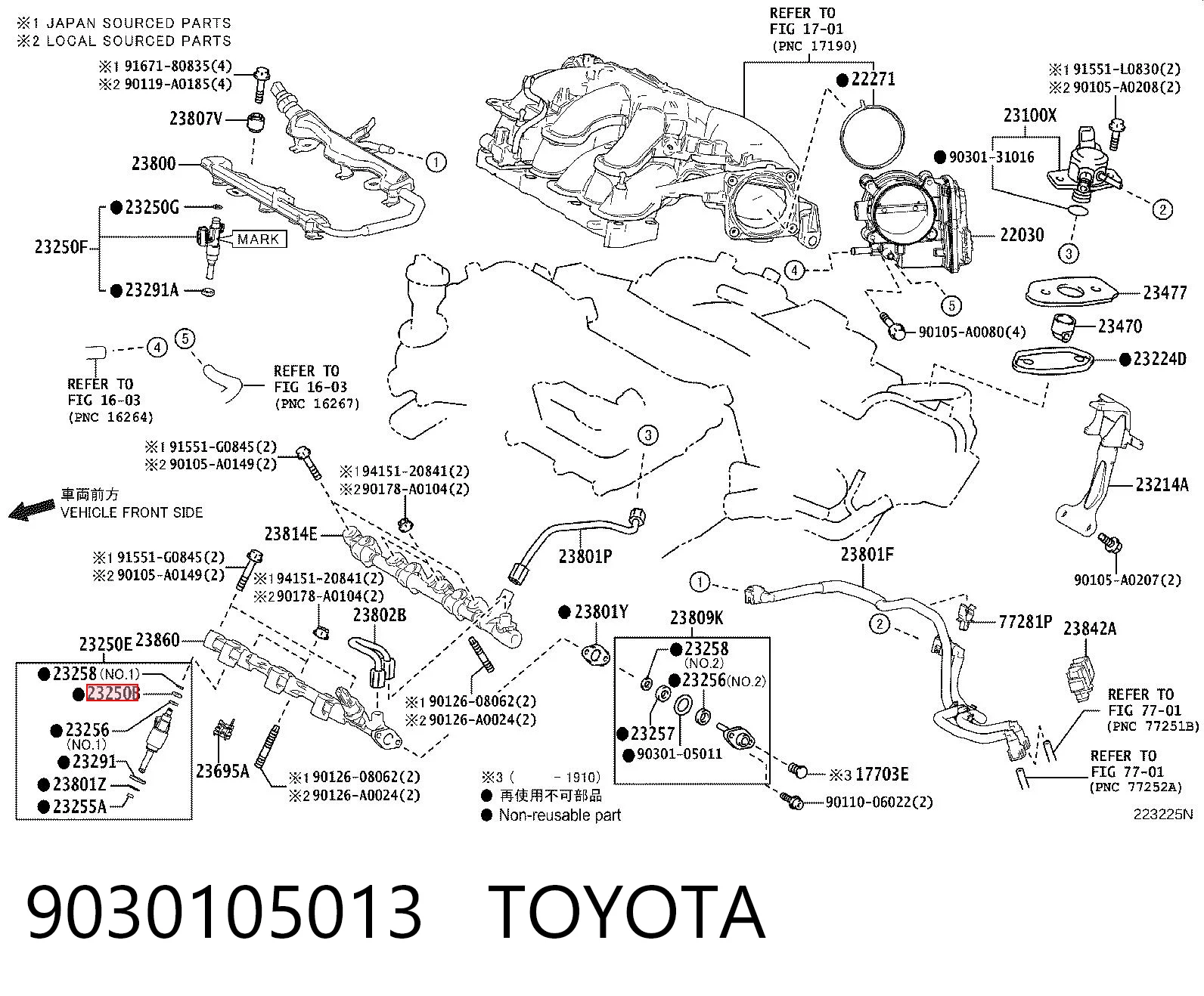 9030105013 Toyota