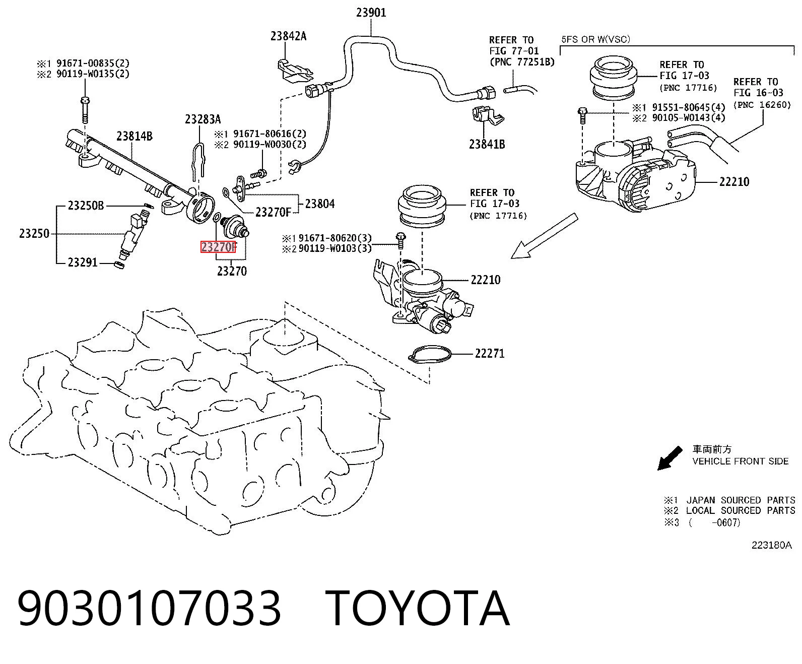 9030107033 Toyota