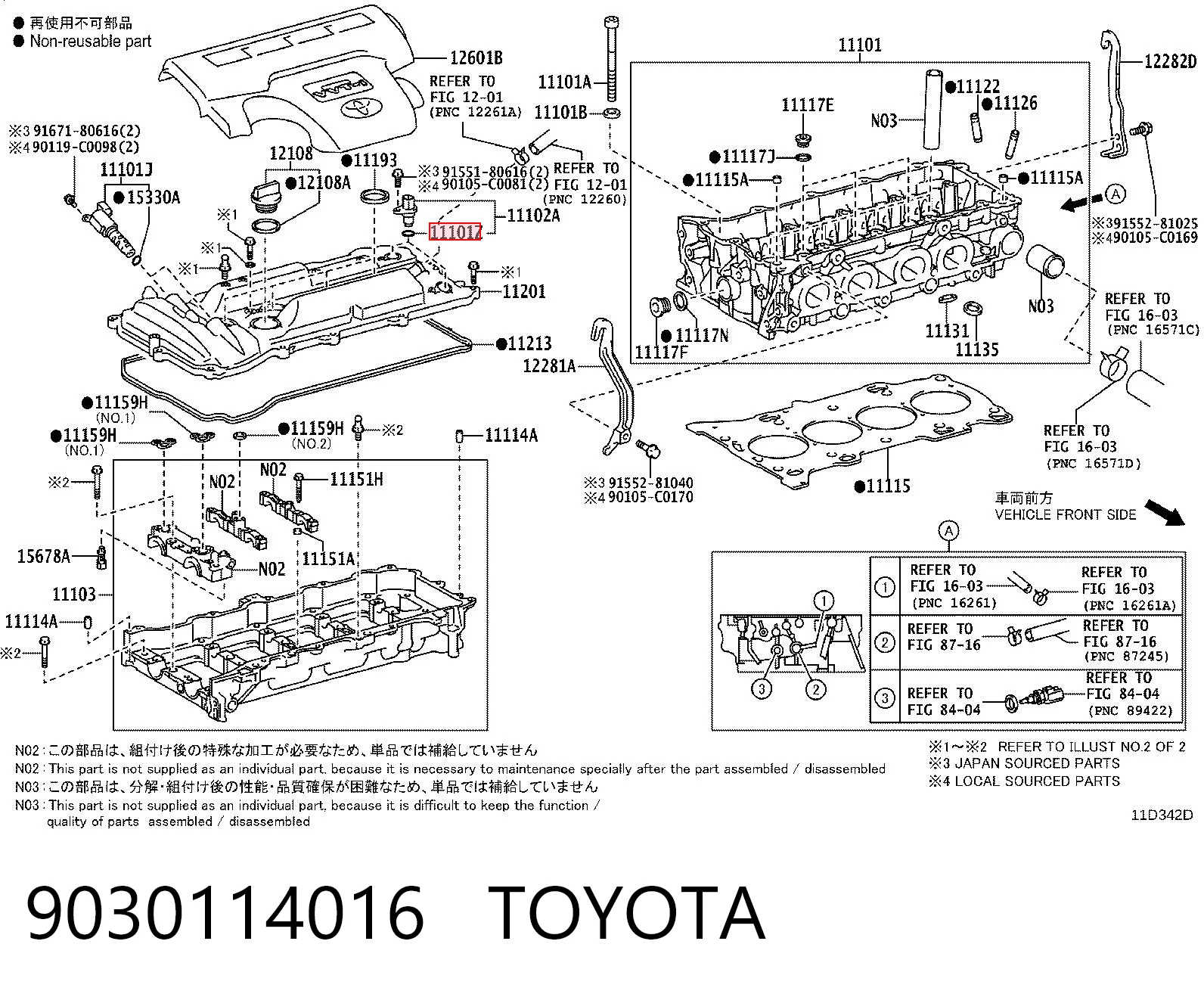 9030114016 Toyota