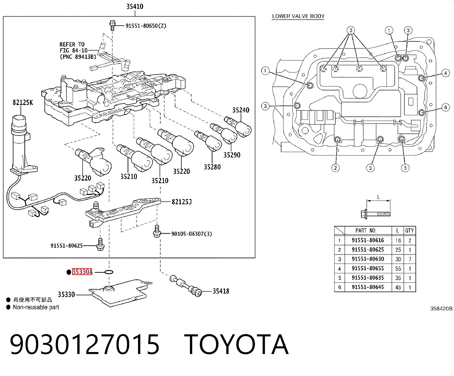 9030127015 Toyota