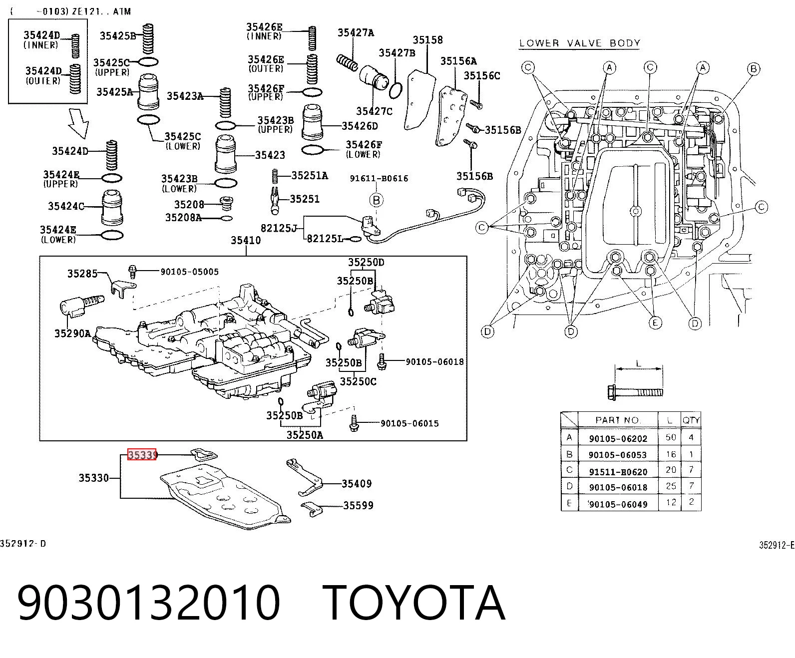 9030132010 Toyota