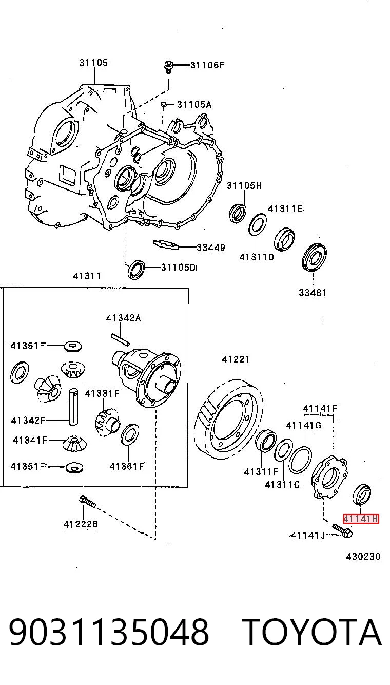 9031135048 Toyota