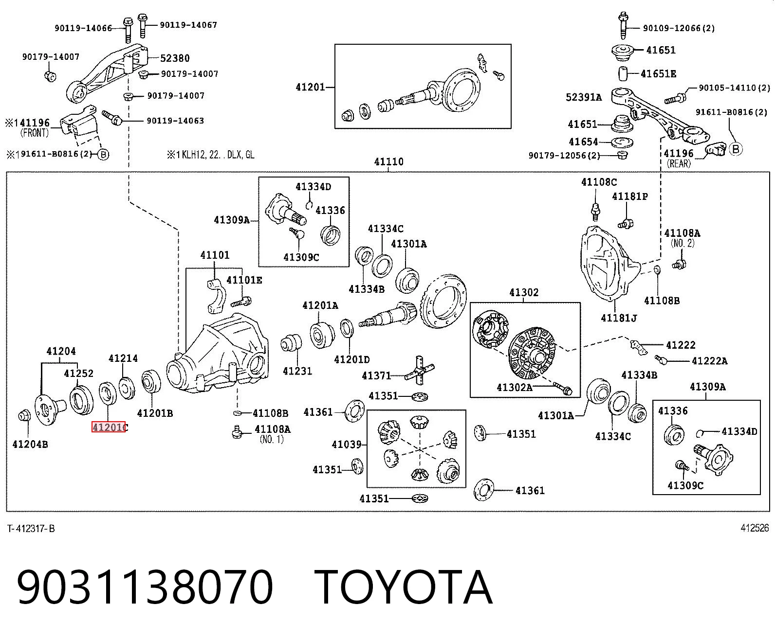 9031138070 Toyota