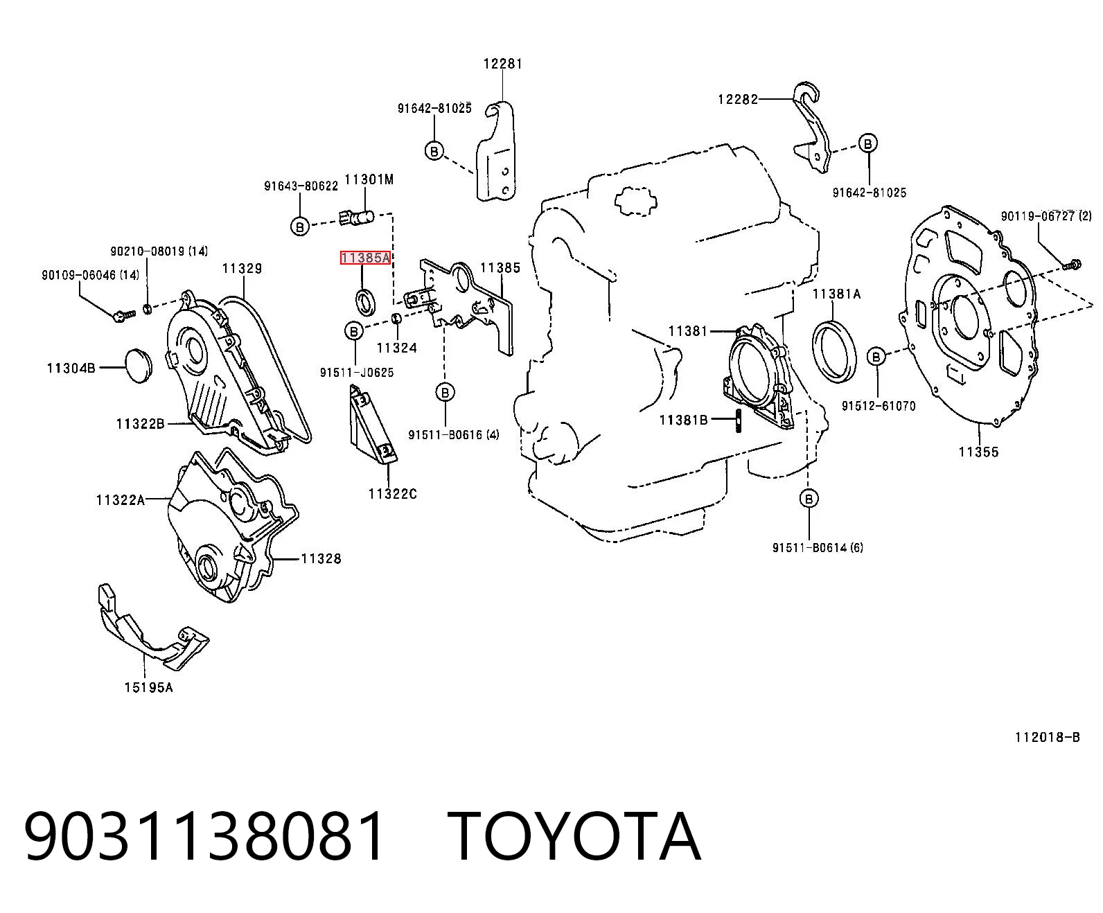 9031138081 Toyota