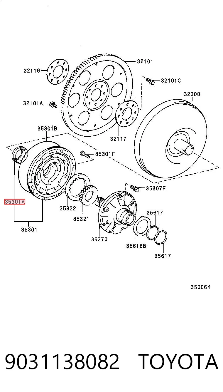 9031138082 Toyota