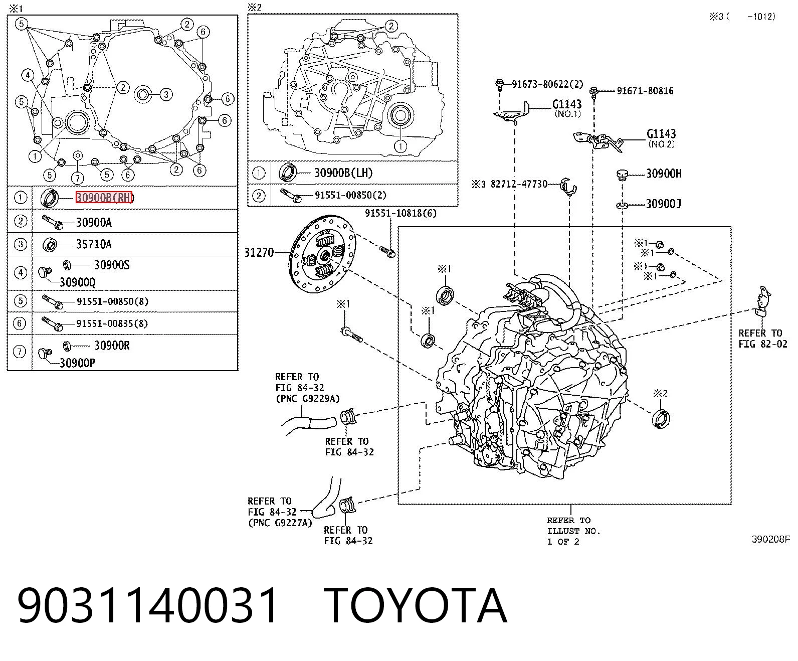 9031140031 Toyota