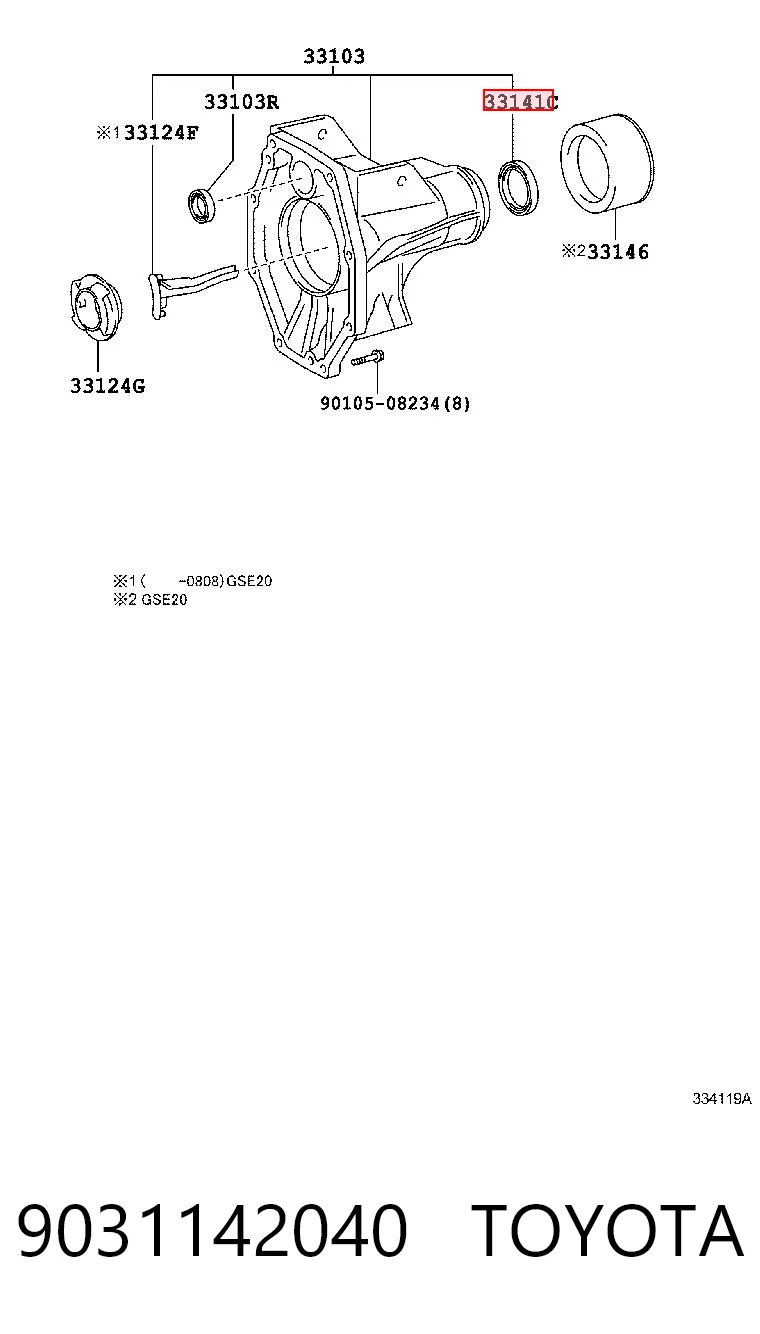 9031142040 Toyota