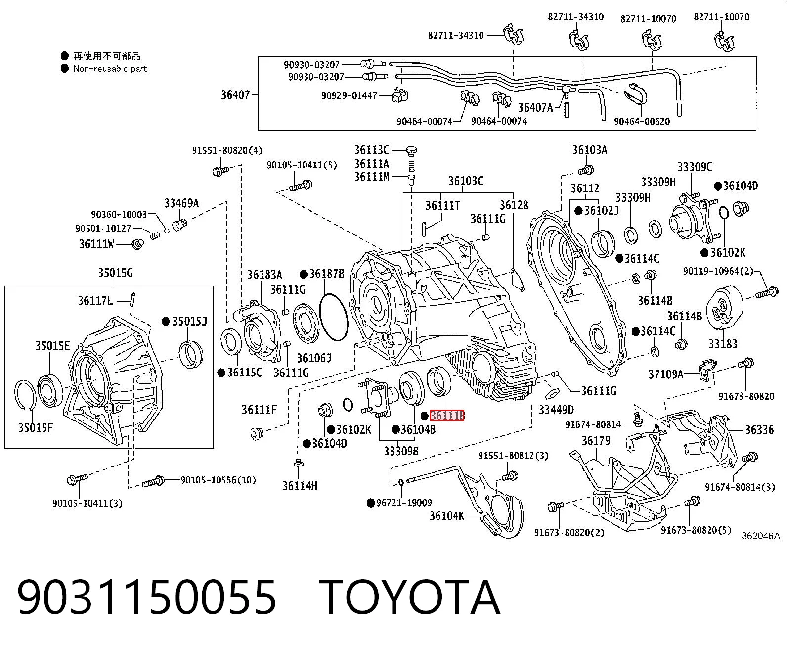 9031150055 Toyota