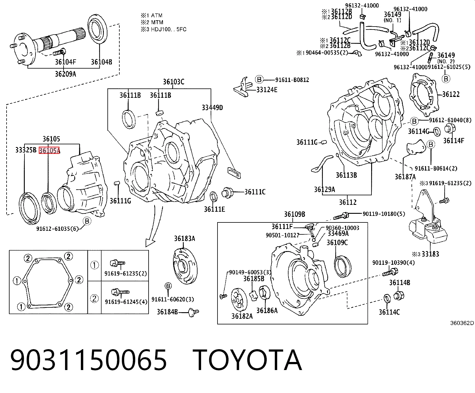 9031150065 Toyota