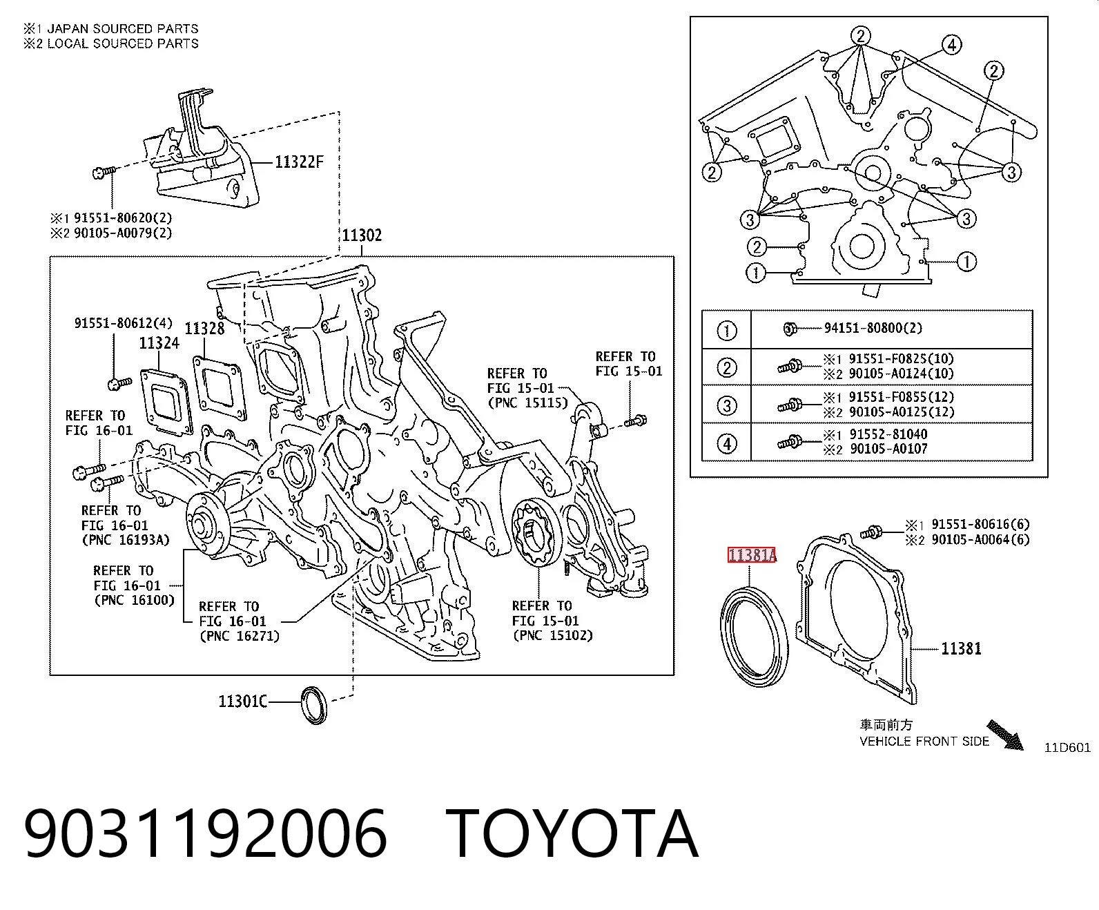 9031192006 Toyota