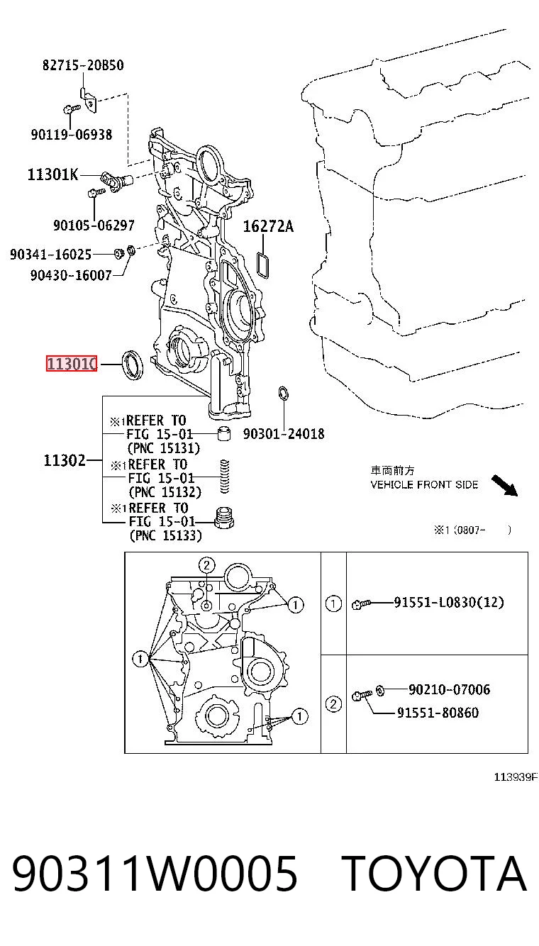 90311W0005 Toyota