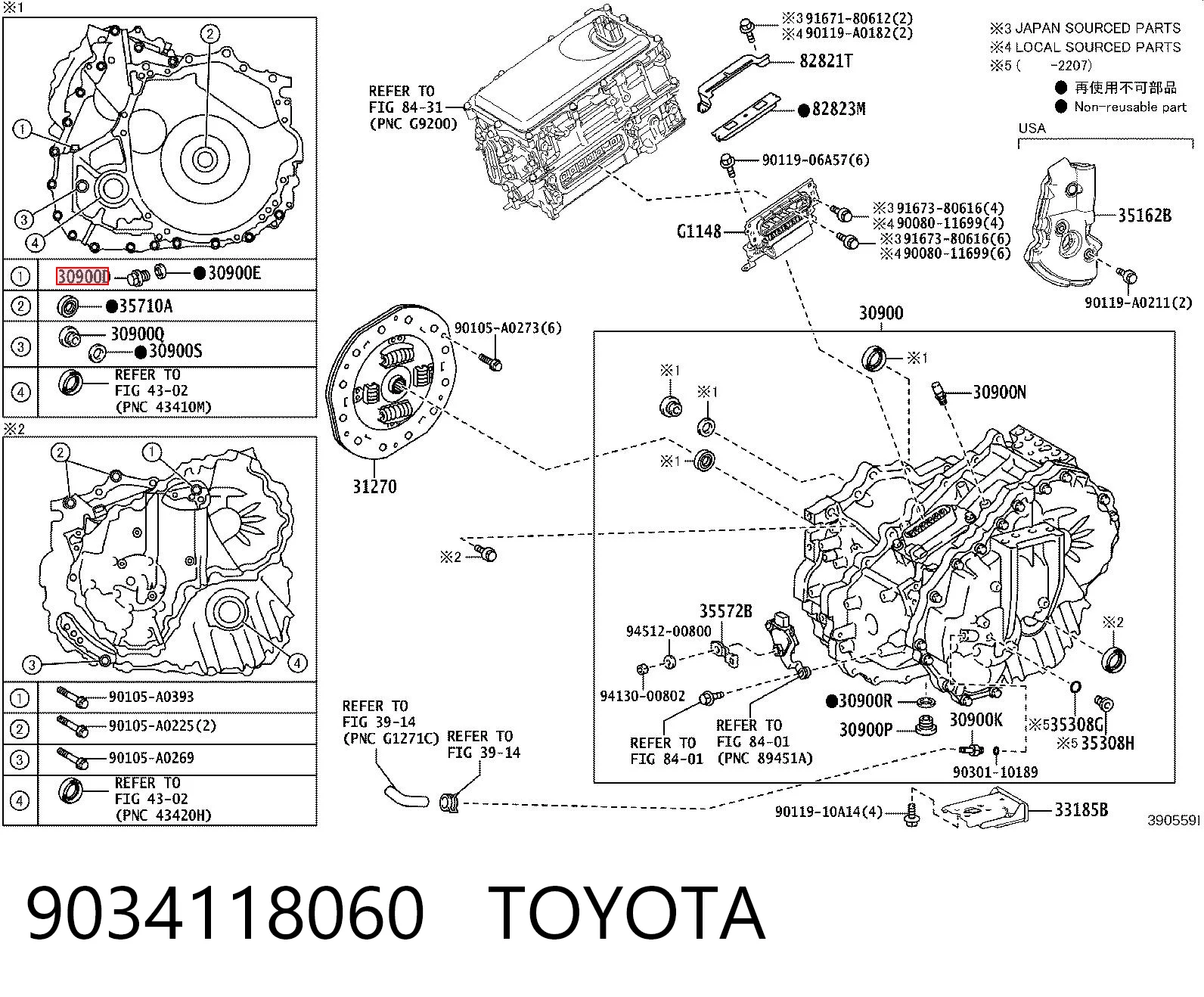 9034118060 Toyota
