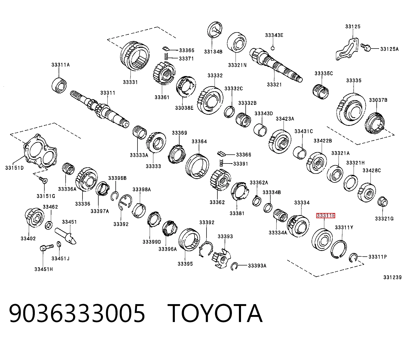 9036333005 Toyota