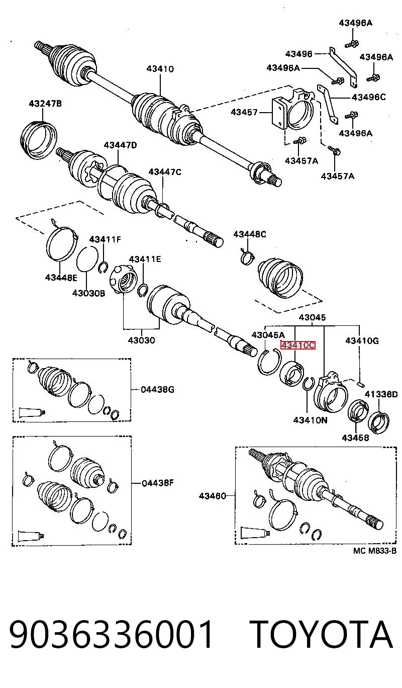 9036336001 Toyota