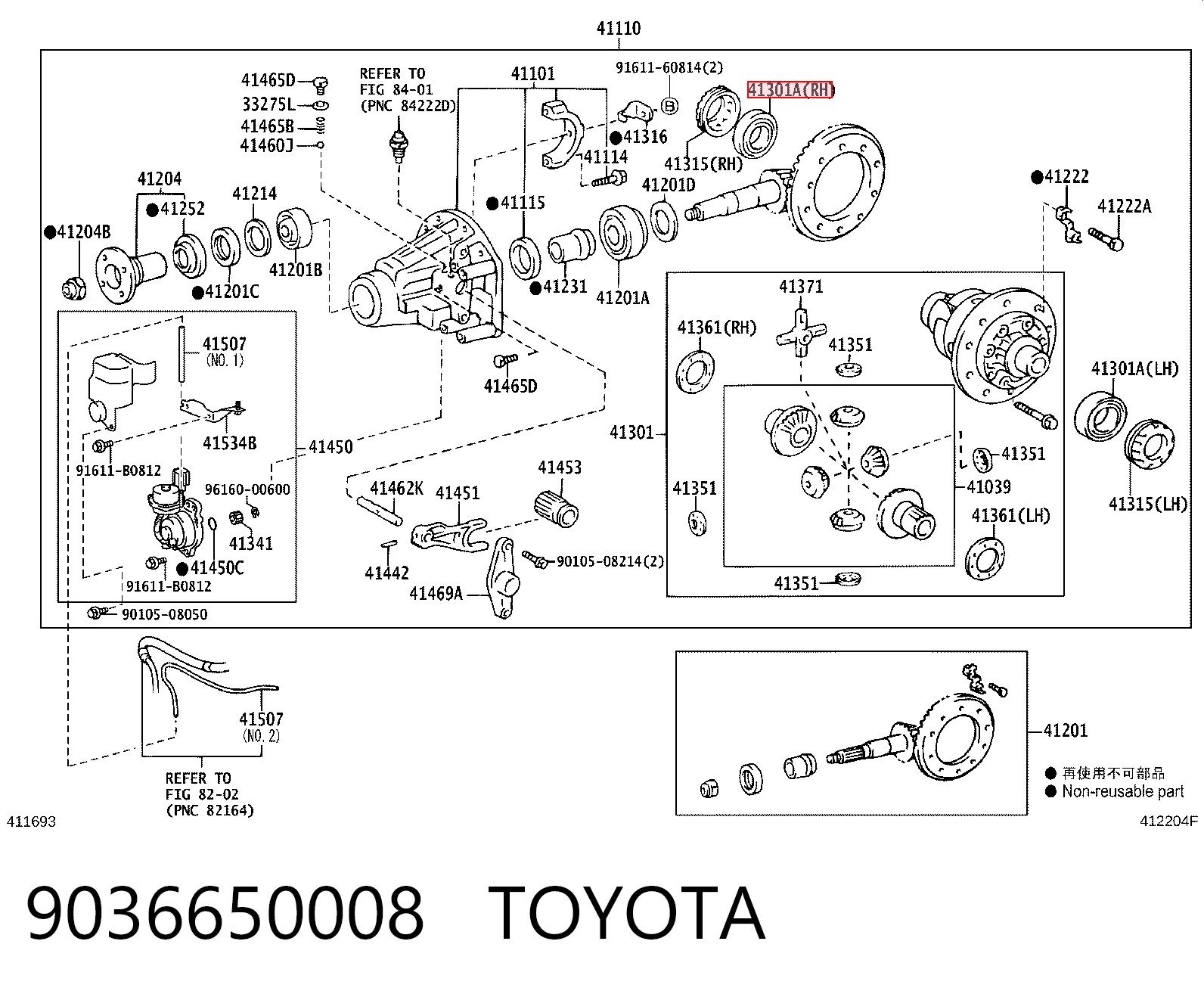 Do koszyka 38440D2100 Renault (RVI) Łożysko dyferencjału mostu tylnego