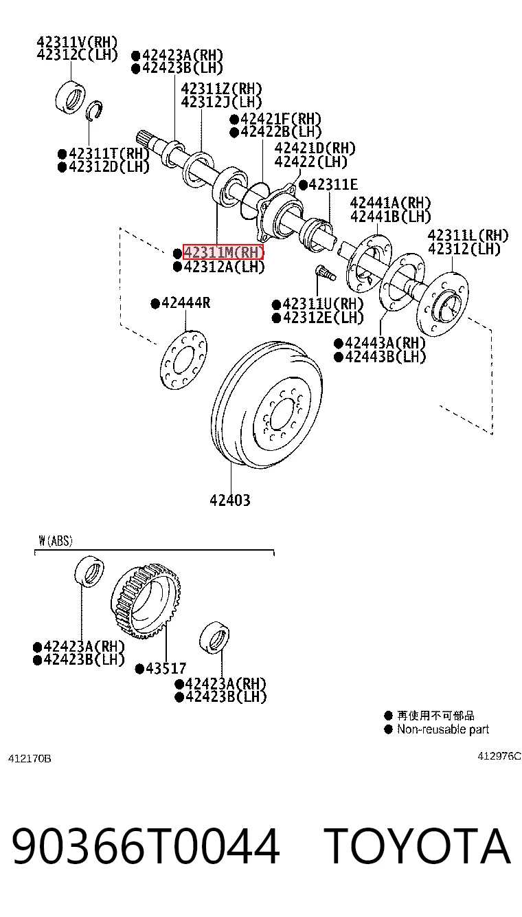 90366T0044 Toyota
