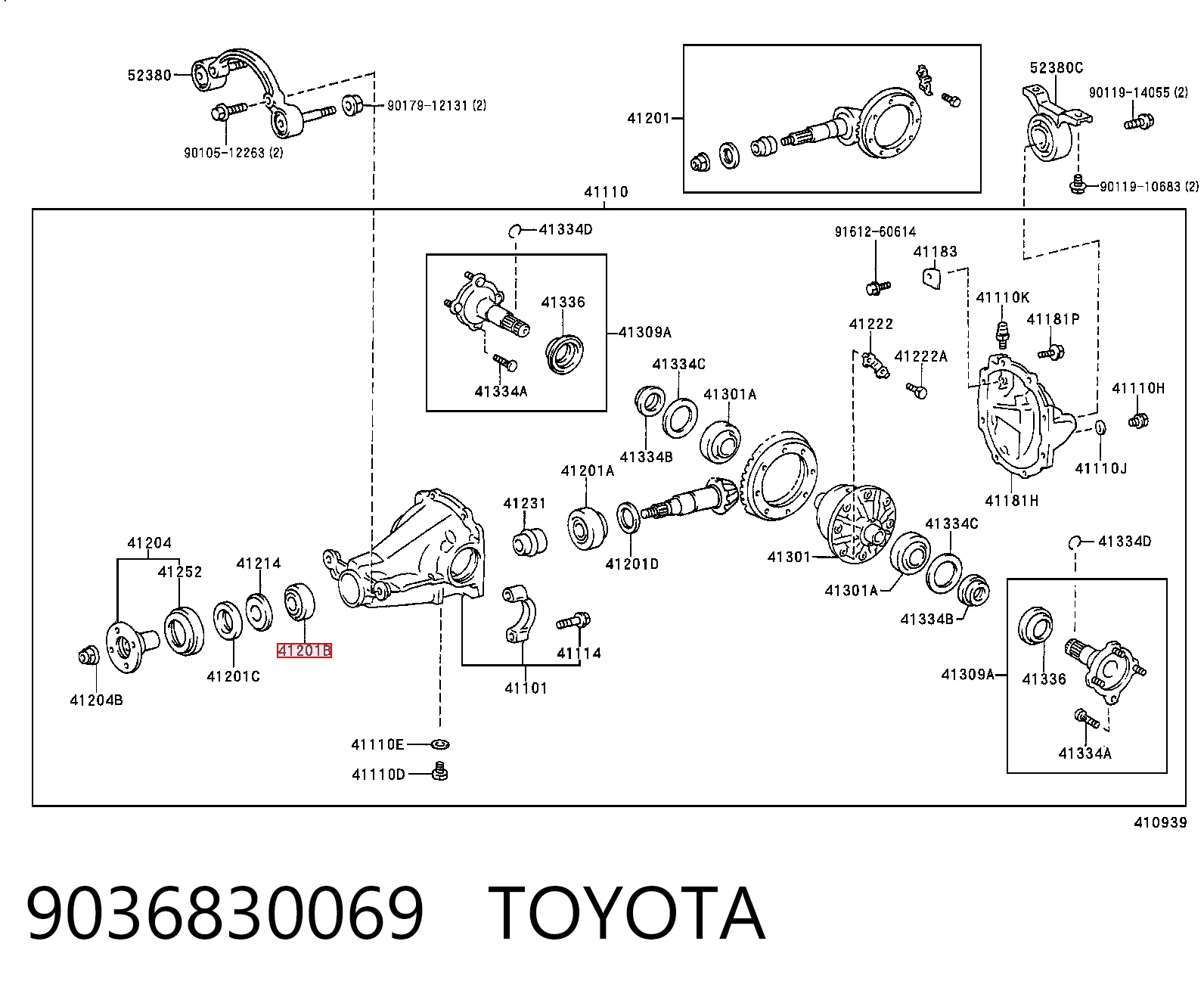 9036830069 Toyota